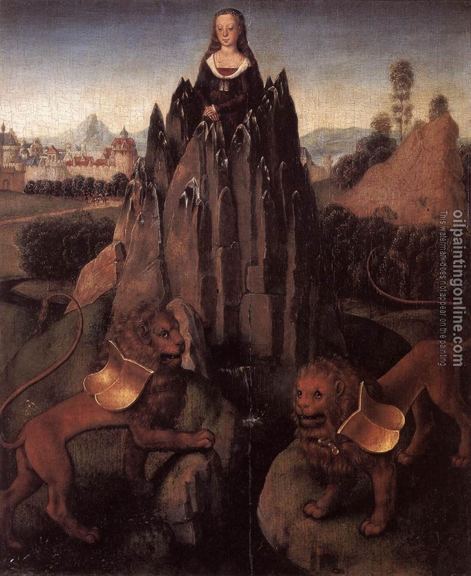 Memling, Hans - Allegory with a Virgin